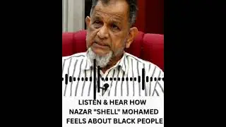 Allegedly Nazar 'Shell' Mohamed Voice Record Blasting Black People