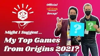 Top Board Games from Origins 2021! - Official Convention Recap!