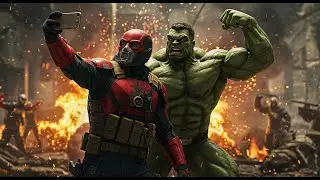 Deadpool vs Hulk 💥 | Epic Battle of Chaos & Strength
