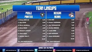 Poole vs Redcar | Knockout Cup Final 2nd Leg | POOLE PIRATES SPEEDWAY 2022