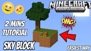 How to Download Sky Block for Minecraft Pocket Edition in 2 Minutes (Easiest Way)