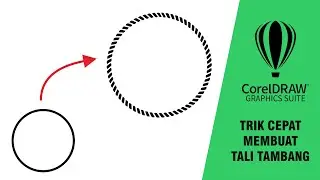 Trik Cepat Membuat Tali Tambang Di Coreldraw