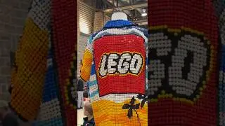 This t shirt is made out of real Lego pieces! #lego #clothing #tshirt #custom