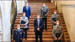 Ehrenzeichen des Ministerpr&auml;sidenten f&uuml;r Verdienste im Auslandseinsatz - Bayern
