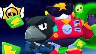 Playing brawl stars as crow and surge