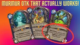 Murmur OTK Shaman is FINALLY Viable! (and it is AMAZING!) | Hearthstone