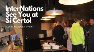 InterNations Tbilisi October Event - See You at Si Certo!