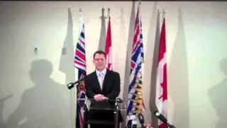 Adrian Dix speaks to media about the B.C. NDP's election loss