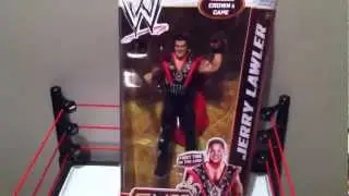 WWE ACTION INSIDER: Jerry Lawler Elite 18 Figure review Mattel 