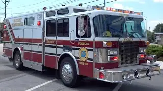 Woodlyn Fire Company Rescue 67 Responding *Mars Commander Siren*
