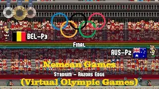 Belgium 🇧🇪 vs Australia 🇦🇺 Pixel Cup Soccer Women's 🥇 Final ⚽ Nemean Games