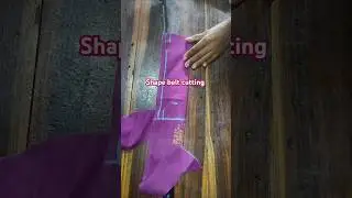 blouse shape belt cutting #beginners tips