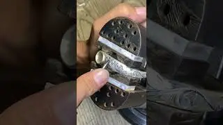 Unique hand-engraved silverbracelet#jewellery #jewelry #silver #gold #bracelet #engraver #engraving