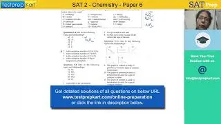 How to Ace Chemistry in SAT Subject Test