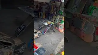 The assembling skate table! Check out the full video showing how it&rsquo;s made