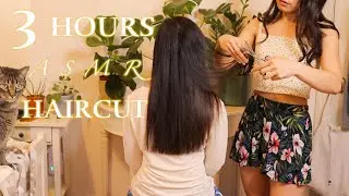 ASMR 💇🏻&zwj;♀️3 Hours of Relaxing Haircuts For Sleep