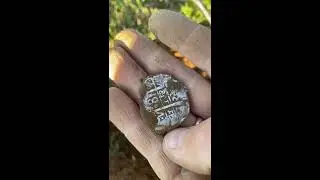Massive Colonial Silver! Metal detector find- Spanish Treasure Coin - 8 Reales Spanish Cob