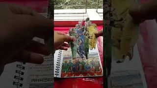 ICC World Cup 2023 theme। Newspaper Journal #shorts #journal #iccworldcup2023 #cricket #artofrahia
