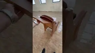 Handcrafted Wooden Synagogue Chair &ndash; Ultimate Comfort & Tradition