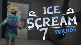 Ice Scream 7|Gameplay with a new skin|Ice Scream 7 Friends Liz