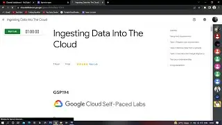 Ingesting Data Into The Cloud #googlecloud #qwiklabs #CodingBuddies