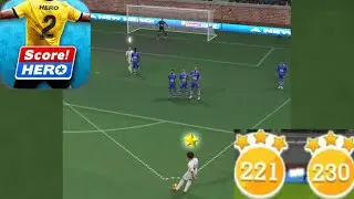Score! Hero 2 levels 221-230 | 3 stars (walkthrough)