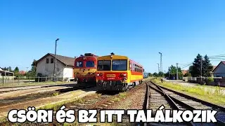 Szétszakadt szerelvény és ott hagyott Desiro utasokkal a puszta közepén. Ilyen vonal csak egy van.