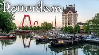 Rotterdam Walking Tour 2024 ✨ 4K HDR