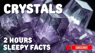 2 Hours - Fall Asleep Fast with Crystal Facts, Adult bedtime stories for Deep Relaxation.