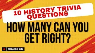 Relaxing History Trivia Quiz | Test Your Knowledge & Unwind 🌿