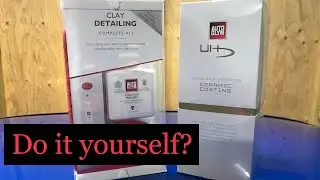 Ceramic Coating - is it worth doing yourself? Autoglym Clay Bar, Polish & UHD Ceramic Coating