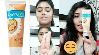 How to use scrub | Everyuth scrub | Everyuth exfoliating walnut scrub Review | Best Scrubs in India