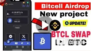 💰Bitcell New update !! Bitcell New BTC Mining ⛏️ project !! BTCL Swap Update !! Bitcell Mining ✌️