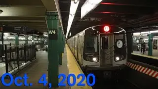 R179 Trains Back on the A - October 4, 2020