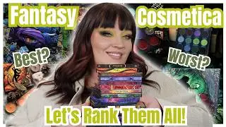 Ranking Every Fantasy Cosmetica Palette ever Launched!! #indiemakeup #FantasyCosmetica