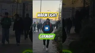 Why Germans Use Warm light at Apartments!💡#shorts #germany #light #studentlife #youtubeshorts