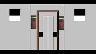 Animated: &ldquo;𝕄𝔸𝔻ernized&rdquo; Dover Traction Elevators, 7711 Sheppard Ave E, Toronto (North York), ON
