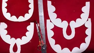 Basic Neck Cutting For Beginners|Best 2 Neck Designs Cutting On Bukram Easy way to cutting Basic Nek
