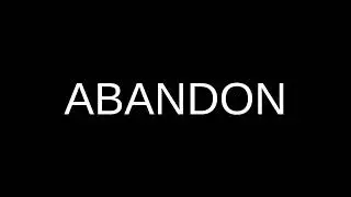 ABANDON pronounciation #1
