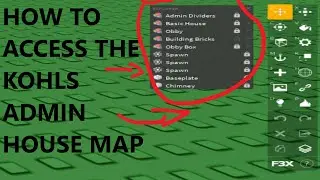 Kohls Admin house btools glitch/map access tutorial