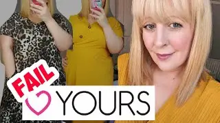 MASSIVE FAIL PLUS SIZE TRY ON HAUL / YOURS CLOTHING FEBRUARY 2019