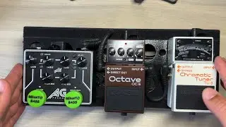 My analog pedal setup in 2025 | @renatobaixista