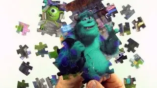 Monsters University 3D Jigsaw Puzzle | Sulley, Mike & Randall