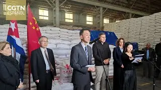 Entregan primer lote de ayuda alimentaria de emergencia de China a Cuba