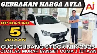 DAIHATSU AYLA MURAH BANGET‼️ KALO SEGINI SIH MENDING AMBIL BARU AJA‼️ LANGSUNG APPROVE