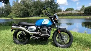2016 Moto Guzzi V7 II Scrambler ABS WALK AROUND VIDEO!
