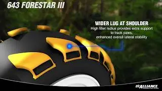 The most modern forestry tires -  643 Forestar III and 644 Forestar III