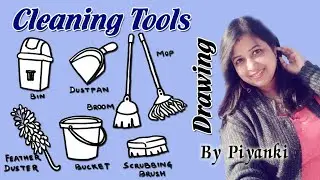 Cleaning Tools - Drawing