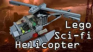 Lego Sci-fi Helicopter