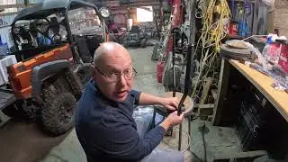 Northern Tool Shop Stool setup